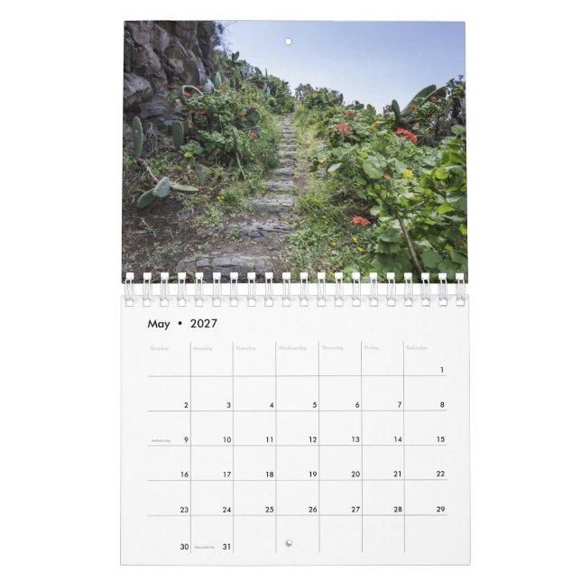 Calendrier Île de Madère (Mai 2027)