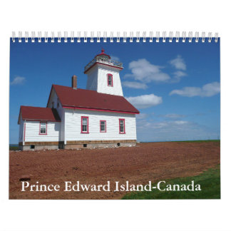 Calendrier Île-du-Prince-Édouard-Canada