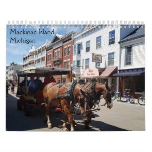Calendrier Île Mackinac, Michigan