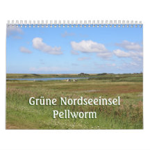 Île verte de la mer du Nord