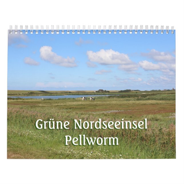 Calendrier Île verte de la mer du Nord (Protection)