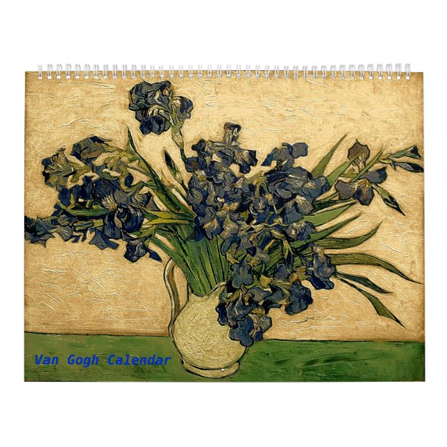 Calendrier Illustration de Vincent van Gogh (Protection)