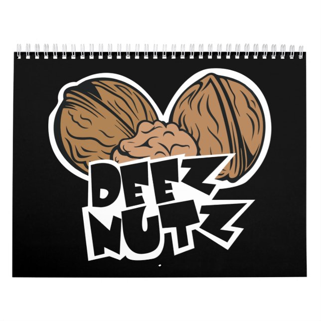 Calendrier Illustration drôle de Deez Nutz (Protection)