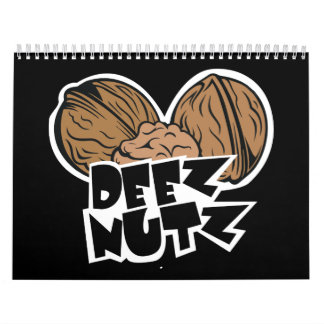 Calendrier Illustration drôle de Deez Nutz
