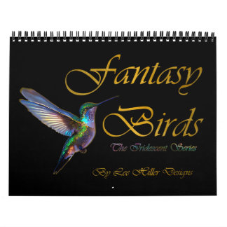 Calendrier Imaginaire Birds Iridescente Series