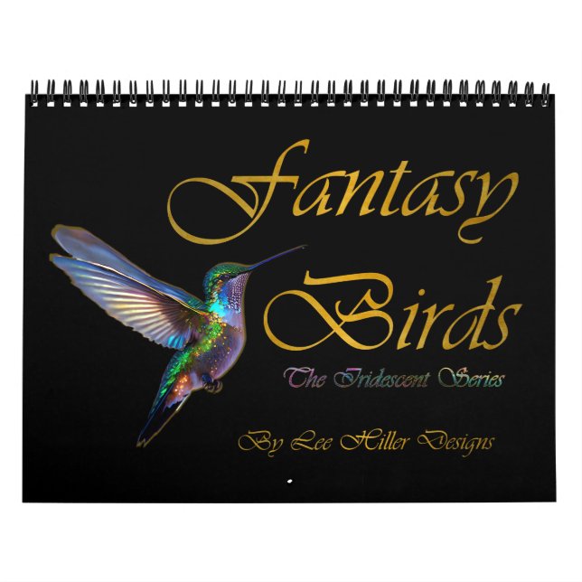 Calendrier Imaginaire Birds Iridescente Series (Protection)