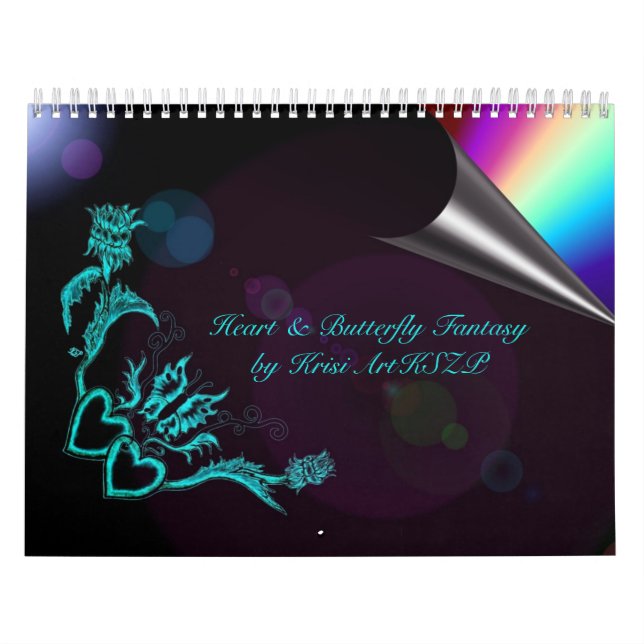 Calendrier Imaginaire du coeur et du papillon (Protection)