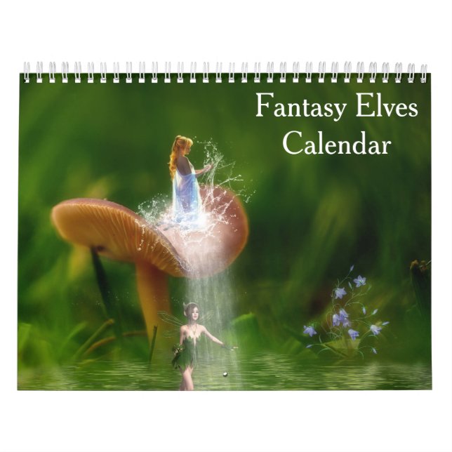 Calendrier Imaginaire Elves Elf 2025 (Protection)