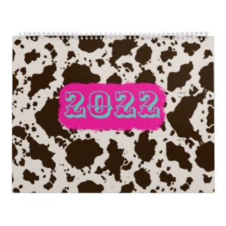 Calendrier Impression de la vache