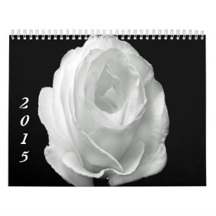 Calendrier imprimé personnalisé 2015 Roses