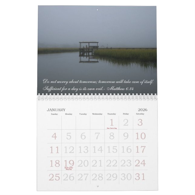 Calendrier Inspiration pour 2010 (Jan 2026)