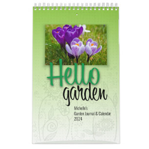 Calendrier Inspirational Garden Notes & Planner 2024 Photo