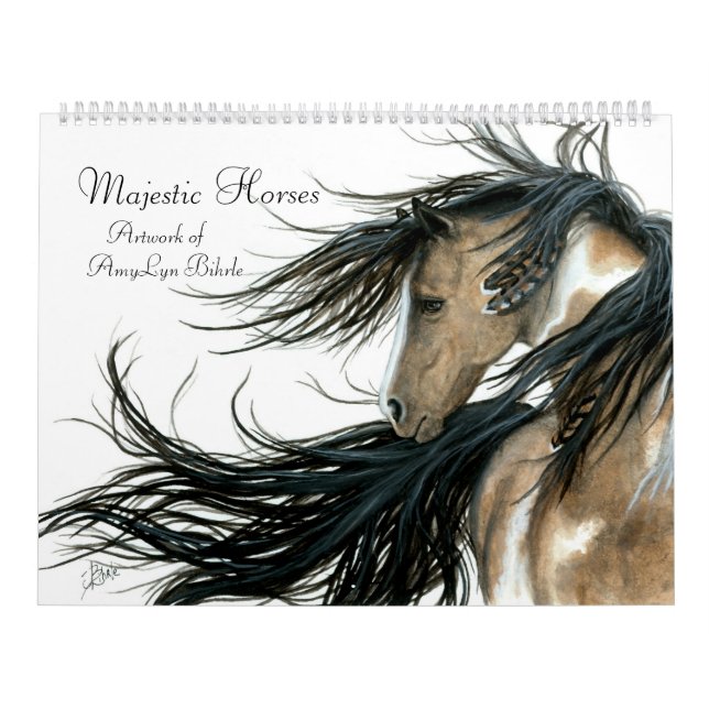 Calendrier Inspirational Majestic Horses par BiHrLe Calendar (Protection)