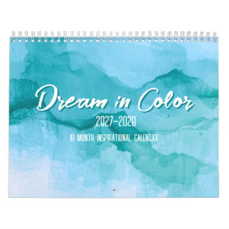 Calendrier Inspirationnel de 18 Mois Dream in Colo