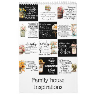 Calendrier Inspirations Family House