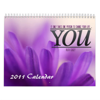 Calendrier inspiré de motivation 2011 de citations