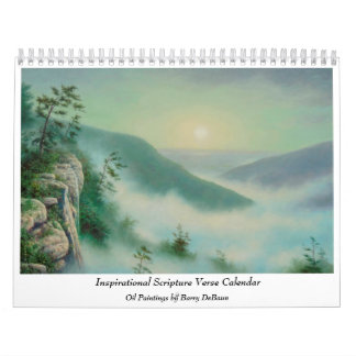 Calendrier inspiré de vers d'écriture sainte