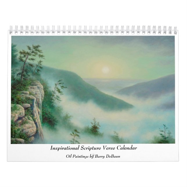 Calendrier inspiré de vers d'écriture sainte (Protection)