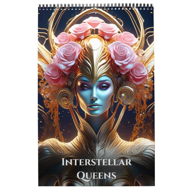 Calendrier Interstellar Queens par Ivy et Bat Art (Protection)