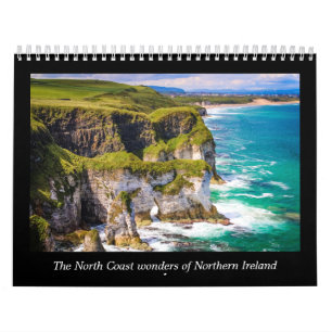 Calendrier Irlande du Nord Côte du Nord Merveilles