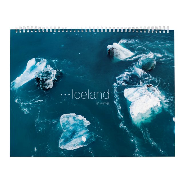Calendrier Islande en hiver (Protection)
