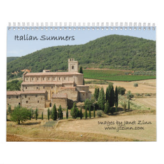 Calendrier italien d'étés