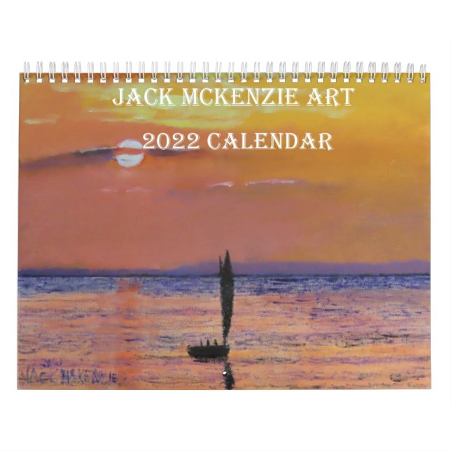 Calendrier Jack Mckenzie Art 2022 Calendar (Protection)