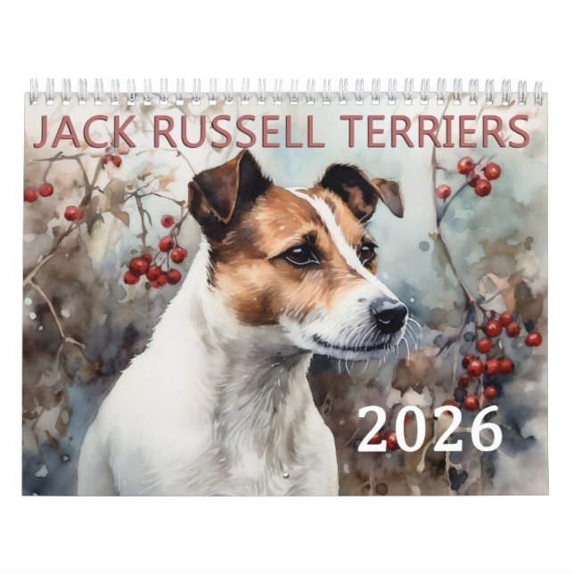 Calendrier Jack Russell Terriers 2026 (Protection)