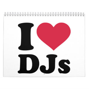 Calendrier J'aime DJs