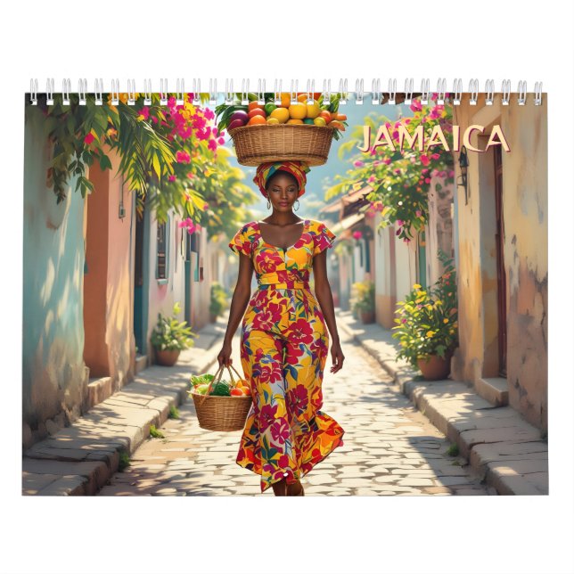 Calendrier Jamaica calendar (Protection)