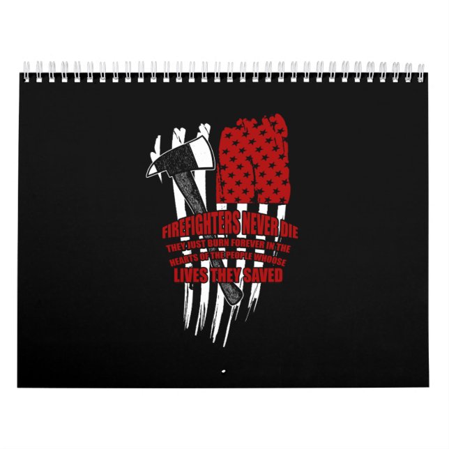 CALENDRIER JAMAIS LE COMBATTRE N'EST MORT ILS VIENNENT JUSTE  (Protection)