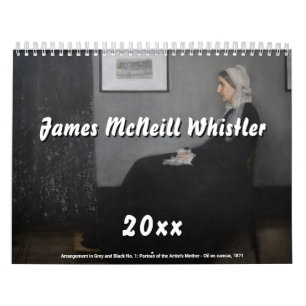 Calendrier James McNeill Whistler