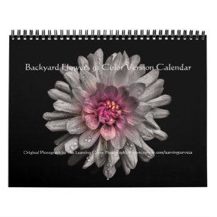 Calendrier Jardin Fleurs 91 Version couleur