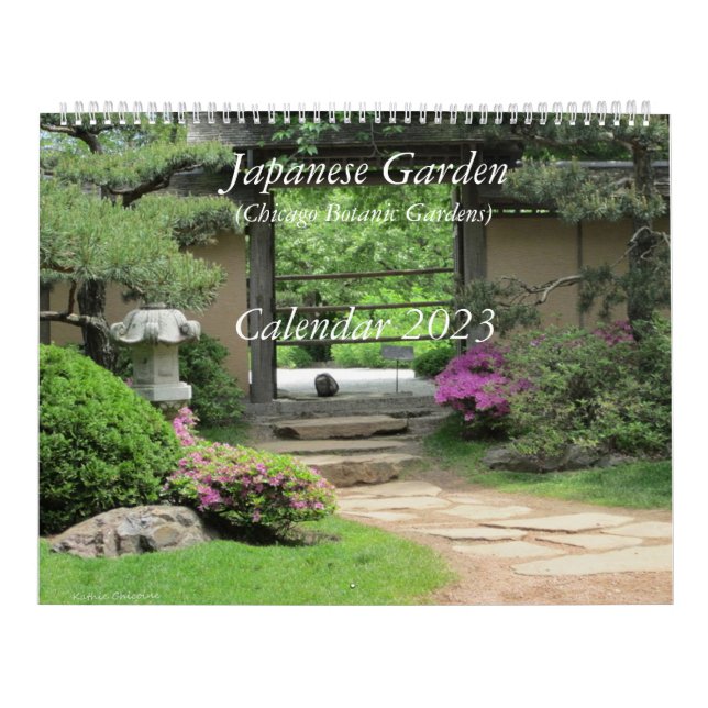 Calendrier Jardin japonais 2023 (Protection)