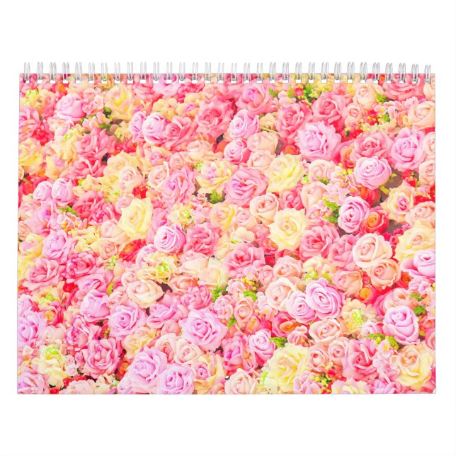 Calendrier Jardin rose (Protection)