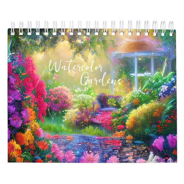 Calendrier Jardins d'eau (Protection)