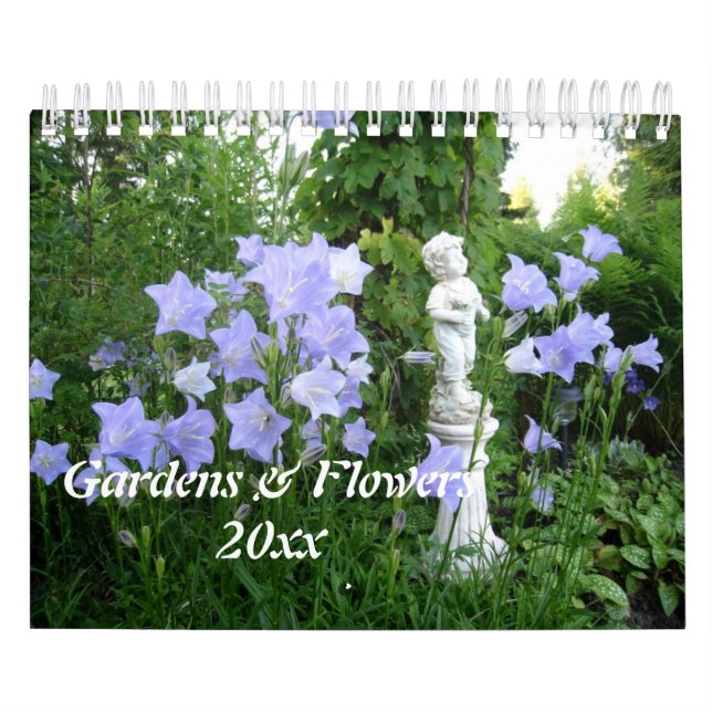 Calendrier Jardins et fleurs (Protection)