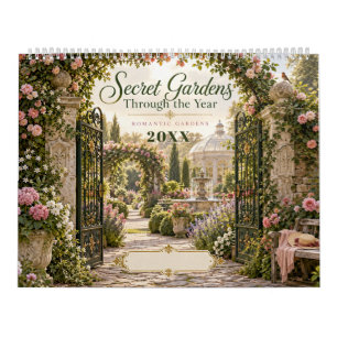 Calendrier Jardins secrets à travers l'année