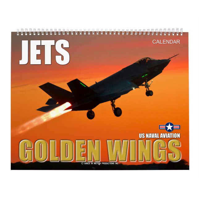 Calendrier JETS À AILES D'OR - Aviation Navale (Protection)
