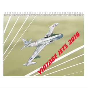 Calendrier Jets Vintages 2016