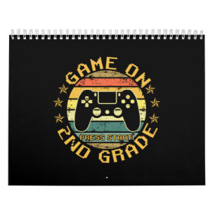 Calendrier Jeu Sur Presse Début 2E Année Retour À L'École