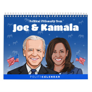 Calendrier Joe & Kamala de l'humour politique