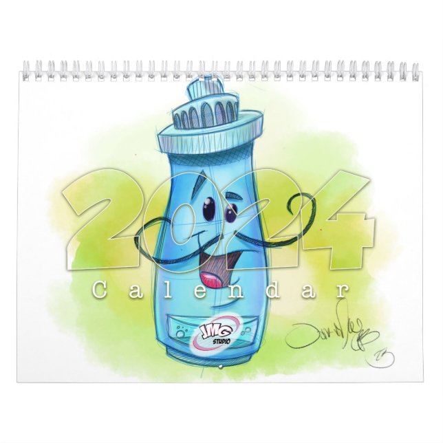 Calendrier John-Marc 2024 (Protection)