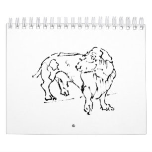 Calendrier Joli chien saucisse Dachshund – 2027