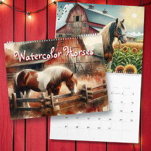 Calendrier Jolies aquarelles