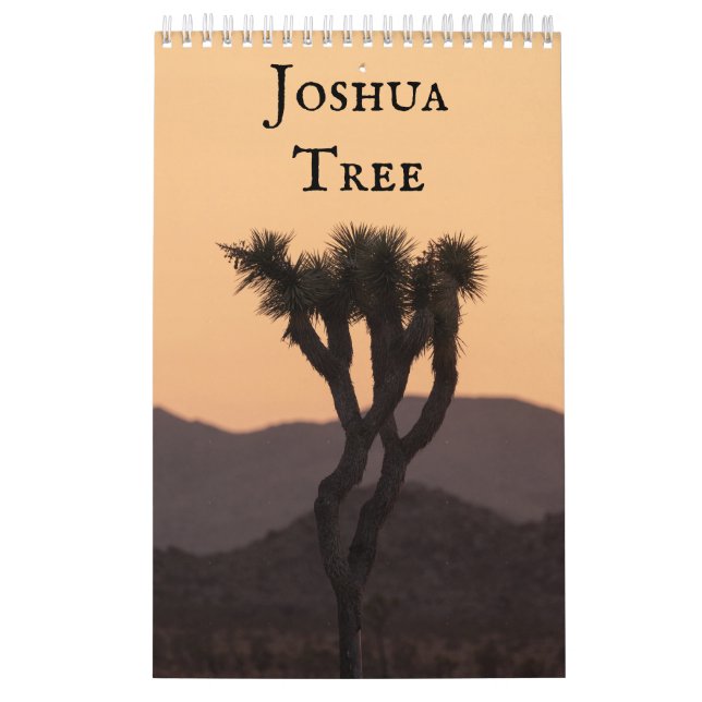 Calendrier Joshua Tree (Protection)