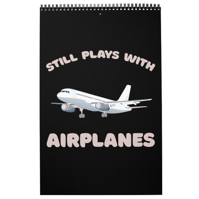 Calendrier Joue toujours avec les avions (Protection)