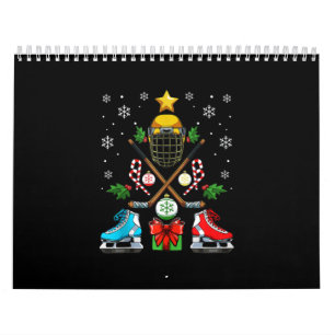 Calendrier Jouets de Noël de Noël de hockey sur glace amusa