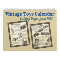 Jouets vintages 1950 - Pages de catalogue illustré