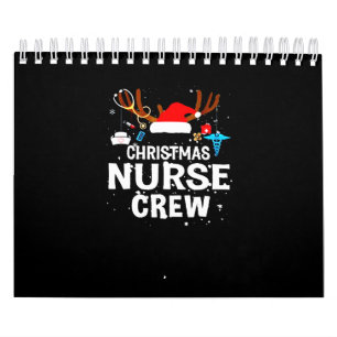Calendrier Joyeux Noël Équipage des infirmières de Noël